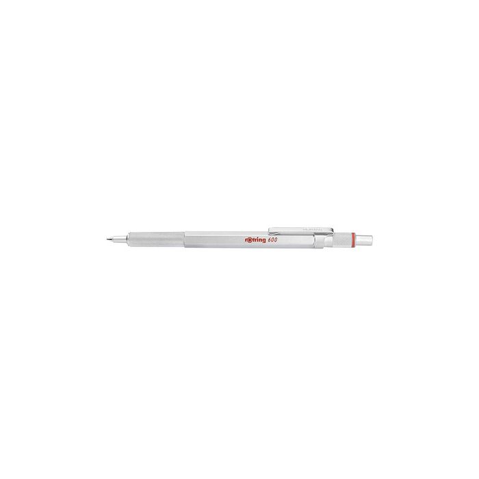 rotring Stylo à bille rétractable 600, argent