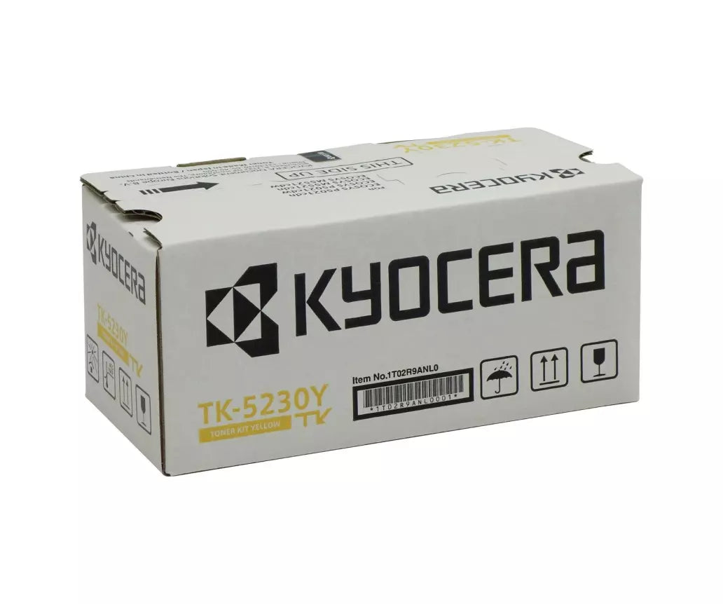 Cartouche Laser de Marque Kyocera TK-5230Y (1T02R9ANL0) Jaune (2 200 pages)
