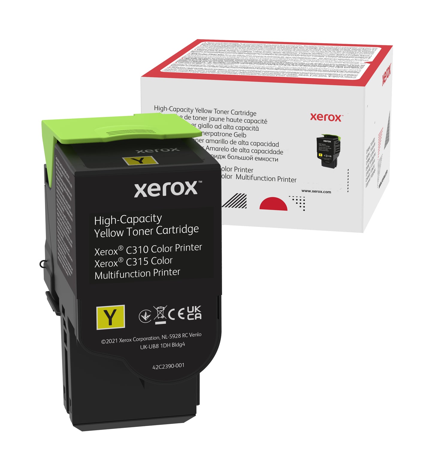 Cartouche Laser de Marque Xerox 006R04367  - Jaune  - Format XL (5500 Pages)