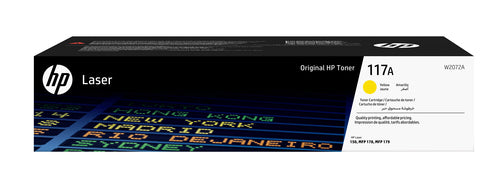 Toner compatible premium HP W2072A / 117A - jaune