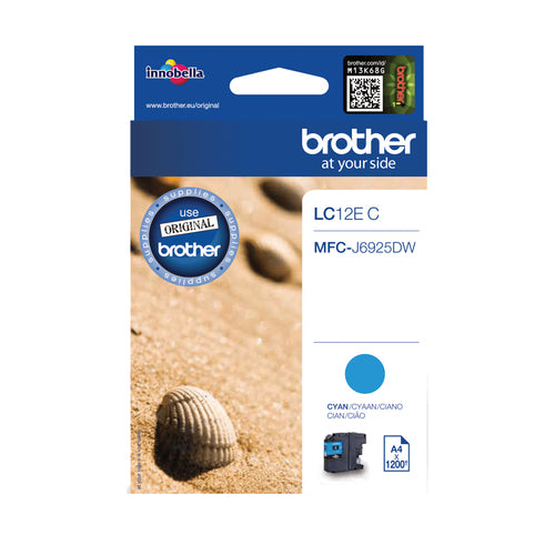Cartouche d'origine Brother LC12EC - cyan