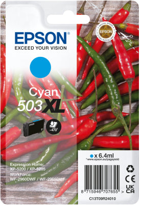 Cartouche d'origine Epson C13T09R24020 / 503XL - cyan