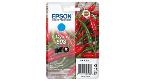 Cartouche d'origine Epson C13T09Q24010 / 503 - cyan