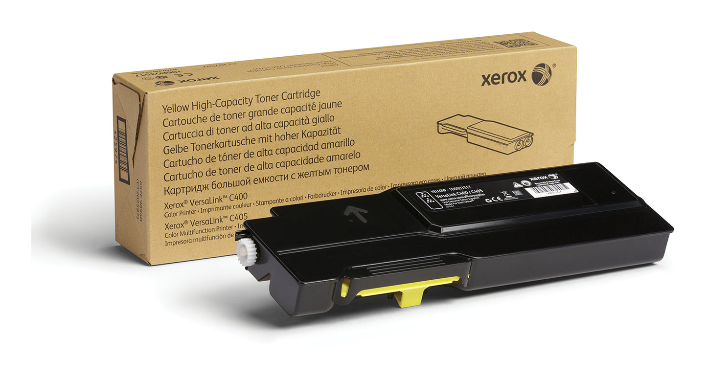 Cartouche Laser de Marque Xerox 106R03517 Yellow Haute Capacité (4 800 pages)