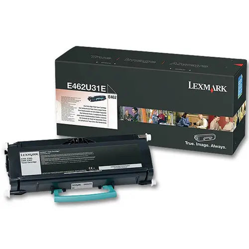 Cartouche Laser de Marque Lexmark E462U31E Noir (18 000 pages)