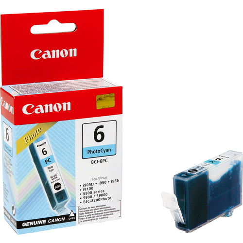 Cartouche d'origine Canon 4709A002 / BCI-6 PC - cyan photo
