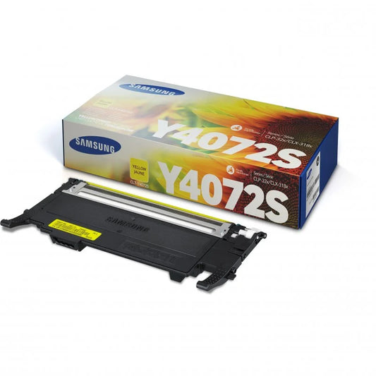 Cartouche Laser de Marque Samsung CLT-Y4072S Yellow (1 000 pages)