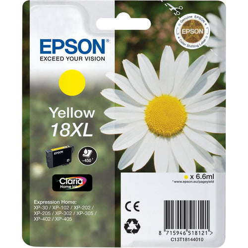 Cartouche compatible premium Epson C13T18144010 / 18XL - jaune