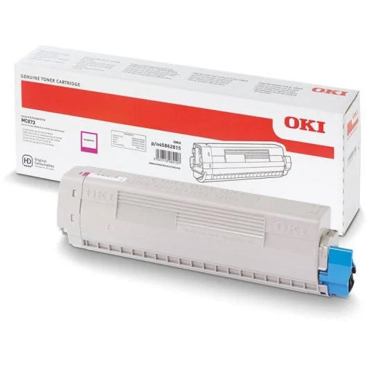 Cartouche Laser de Marque OKI 45862815 Magenta Haute Capacité (10 000 pages)