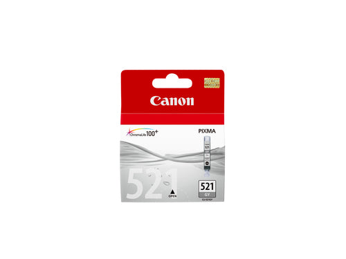 Cartouche d'origine Canon 2937B001 / CLI-521 GY - grise