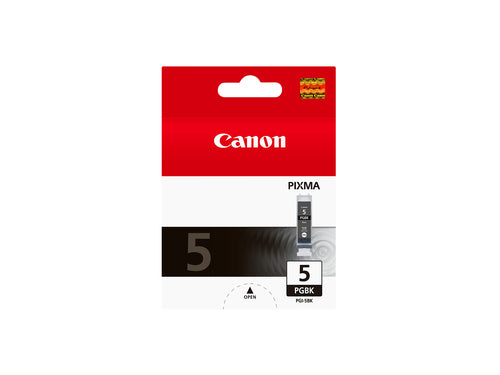 Cartouche Jet d'encre de Marque Canon CLI-5BK (0628B001) Noir (26ml) 500 pages