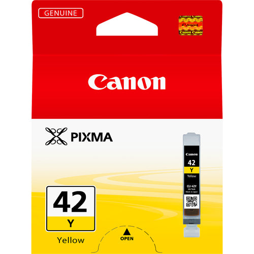 Cartouche d'origine Canon 6387B001 / CLI-42 Y - jaune