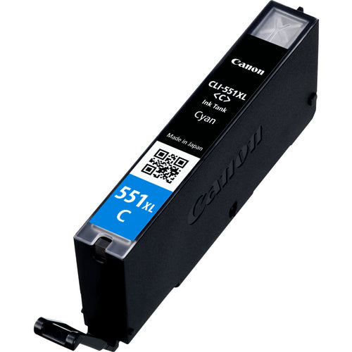 Cartouche compatible premium Canon 6444B001 / CLI-551 CXL - cyan