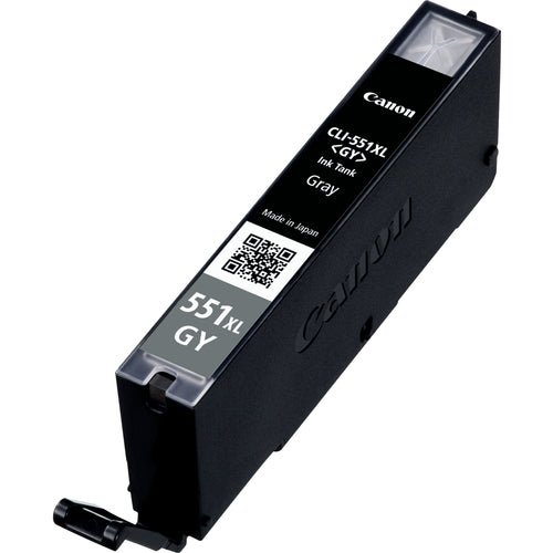 Cartouche d'origine Canon 6447B001 / CLI-551 GYXL - grise