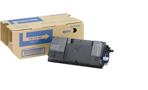 Cartouche Laser de marque Kyocera Mita TK3130 (1T02LV0NL0) Noir (25 000 pages)