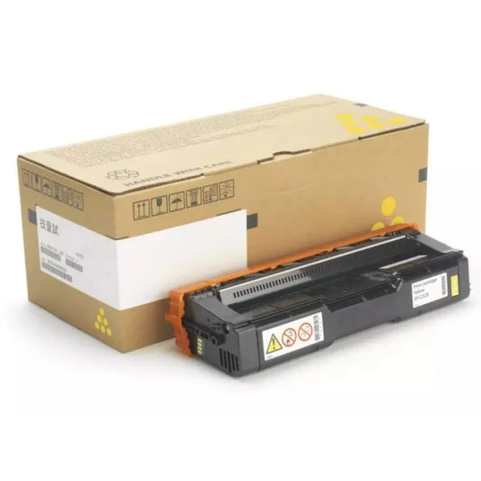 Cartouche Laser de Marque Ricoh 407719 Jaune Haute Capacité (6 000 pages)