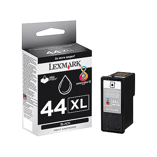 Cartouche Jet d'encre de Marque Lexmark 18Y0144E N°44 Black Haute capacité (540 pages)