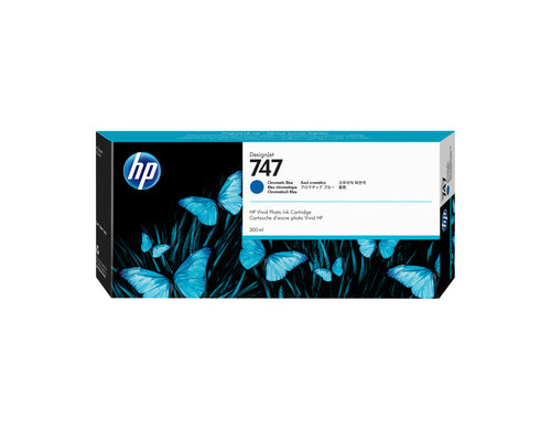 Cartouche d'origine HP P2V85A / 747 - bleue