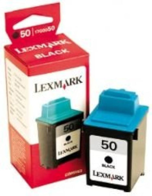 Cartouche Jet d'encre de Marque Lexmark 17G0050E Noir (600 pages)