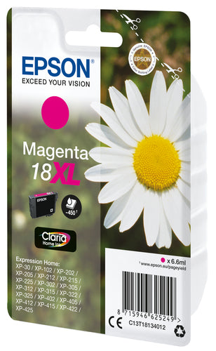 Cartouche d'origine Epson C13T18134022 / 18XL - magenta