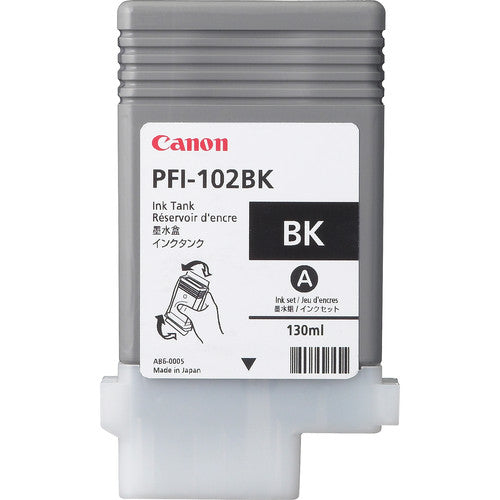 Cartouche d'origine Canon 0895B001 / PFI-102 BK - noire