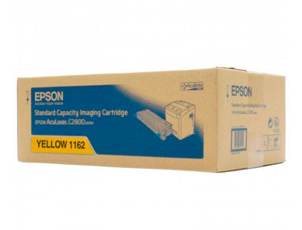 Cartouche Laser de Marque Epson C13S051162 Jaune (2 000 pages) pour imprimante Epson ACULASER C2800