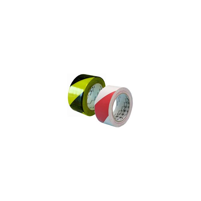 3M Ruban adhésif PVC souple 767i, rouge / blanc