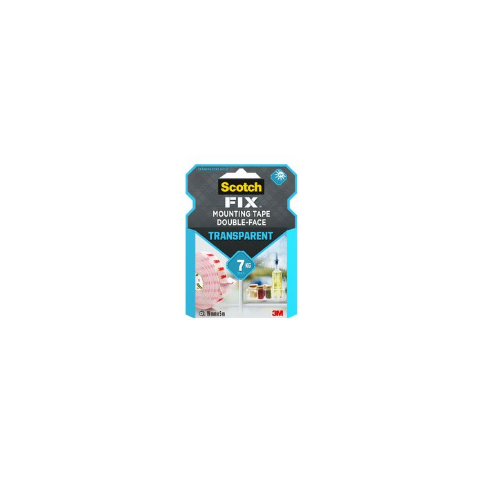 3M Ruban adhésif de fixation Scotch-Fix transparent