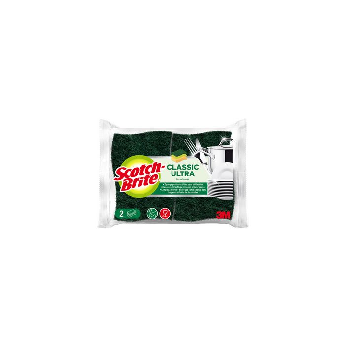 3M Scotch-Brite Eponge grattante CLASSIC ULTRA