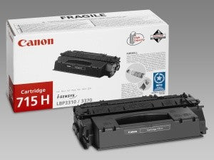 Cartouche Laser de Marque Canon CRG-715HBK Noir (7000 pages)