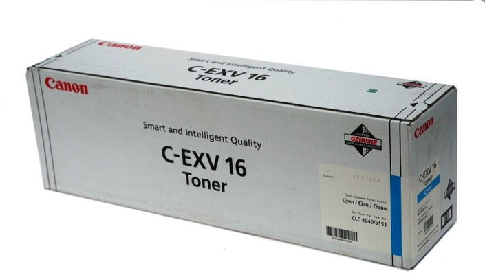 Cartouche Laser de Marque Canon C-EXV16C Cyan - (550 gr) - 36000 copies