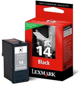 Cartouche Jet d'encre de Marque Lexmark 18C2090E N°14 Black (175 pages)