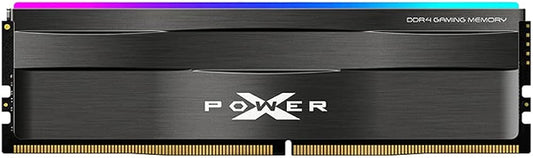 Barrette mémoire 8Go DIMM DDR4 Silicon Power XPower Zenith RGB  3200Mhz (Noir)