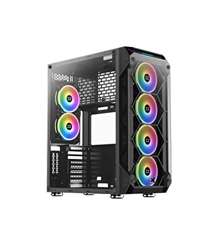 Boitier Grand Tour E-ATX Xigmatek Elysium II avec panneaux vitrés (Noir/Gris)
