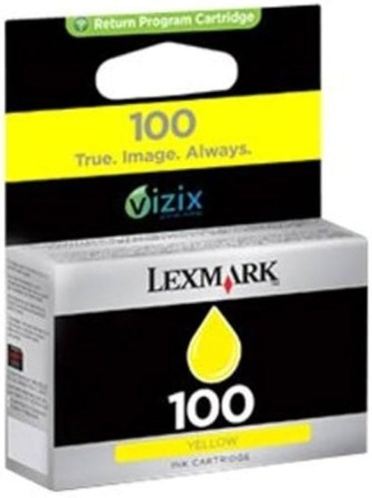 Cartouche Jet d'encre de Marque Lexmark 14N0902E Jaune  (200 pages)