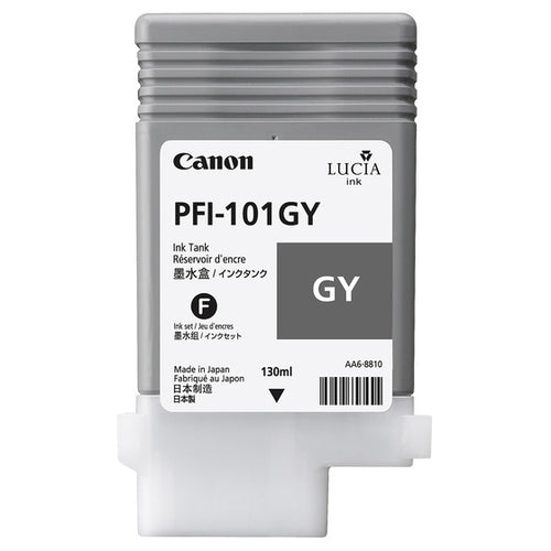 Cartouche d'origine Canon 0892B001 / PFI-101 GY - grise