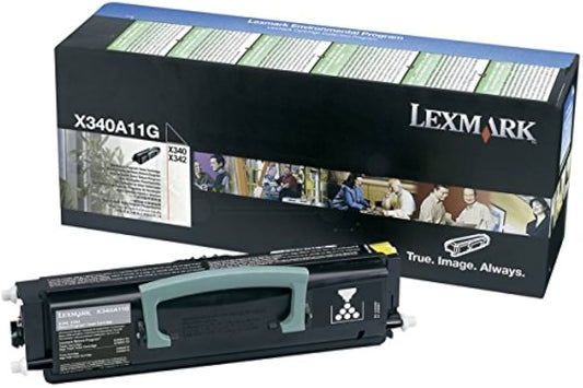 Cartouche Laser de Marque Lexmark X340A11G Noir (2500 pages)