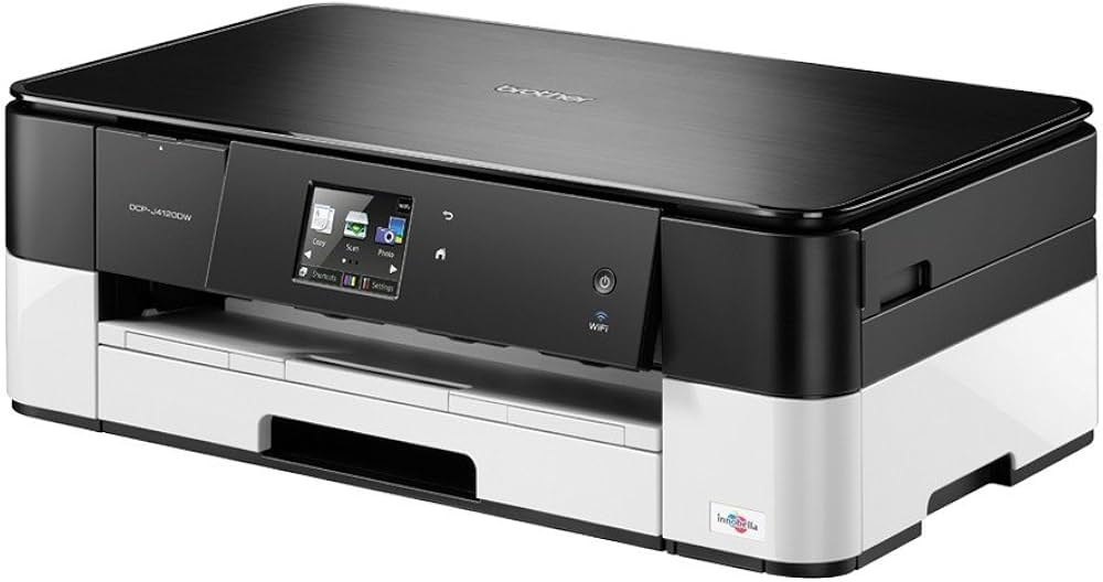 Imprimante multifonctions Brother DCP J4120DW A3  3 EN 1 WIFI couleur jet d'encre 215.9 x 297 mm (original) - A3/Ledger (support) - jusqu'a 12 ppm (copie) - jusqu'a 35 ppm (impression) - 150 feuilles - USB 2.0, Wi-Fi(n),USB