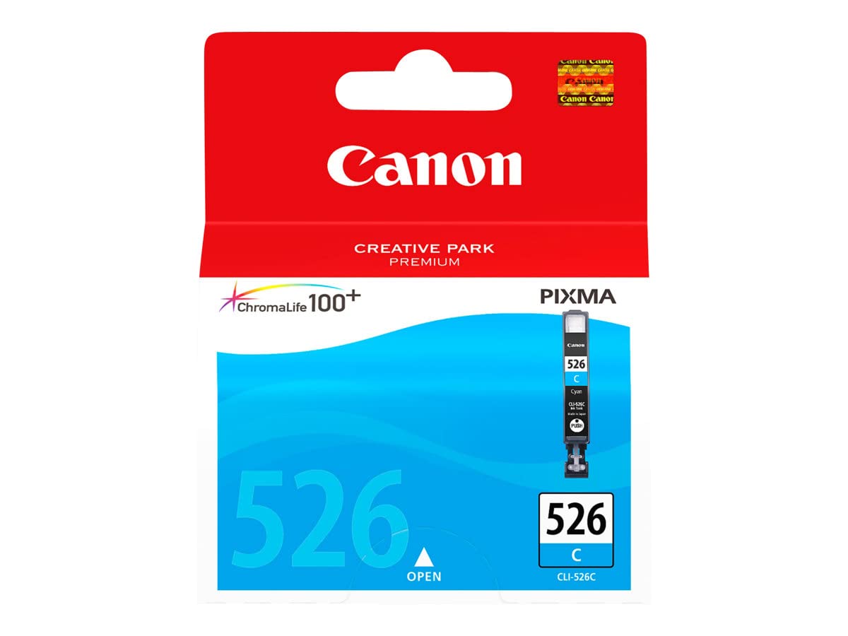 Cartouche Jet d'encre de Marque Canon CLI-526C Cyan (9ml) (500 pages)