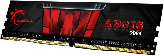 Barrette mémoire 16Go DIMM DDR4 G.Skill Aegis  3000Mhz (Noir et Rouge)