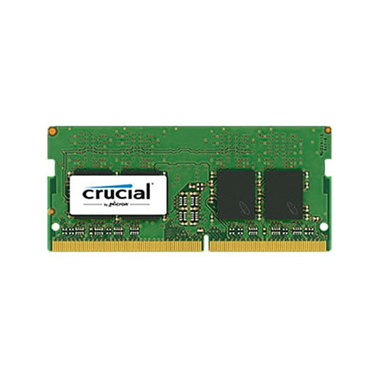 Barrette mémoire SODIMM DDR4 Crucial  2400Mhz 16Go (Vert)