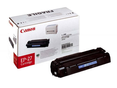 Cartouche Laser de Marque Canon Noir EP27 (8489A002) Noir (2 500 pages)