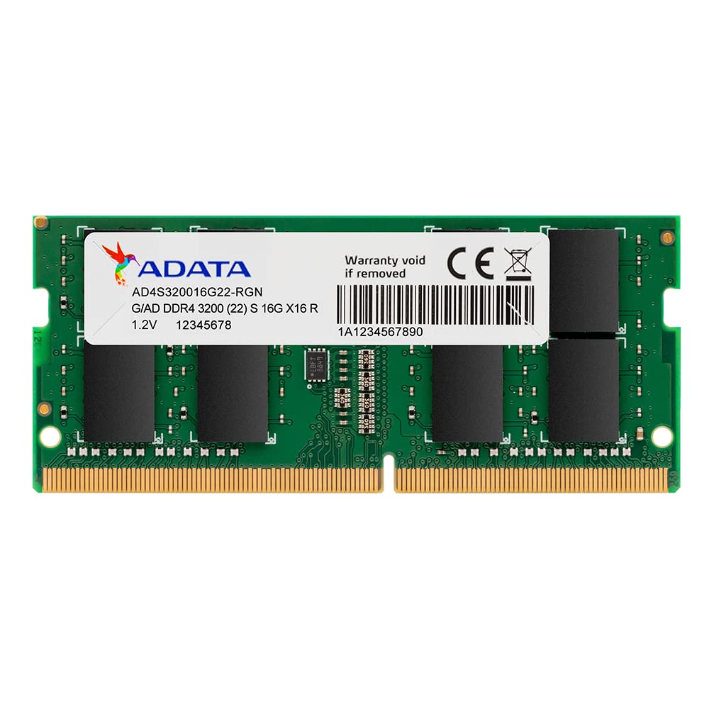 Barrette mémoire 8Go DIMM DDR4 Adata Premier  3200Mhz (Vert)