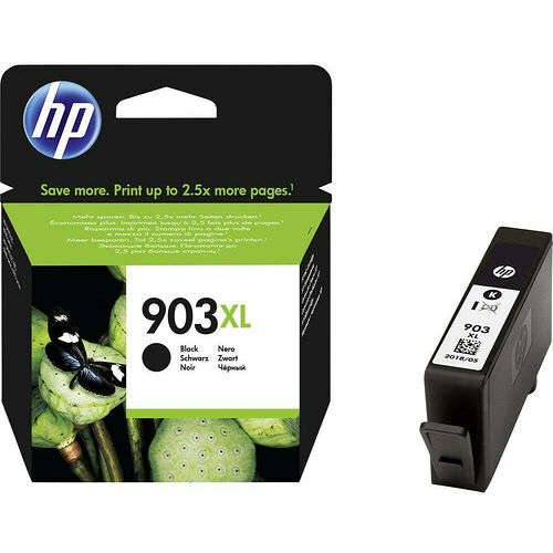 Cartouche Jet d'encre de Marque HP T6M15AE N°903XL Noir (750 pages 37ml)