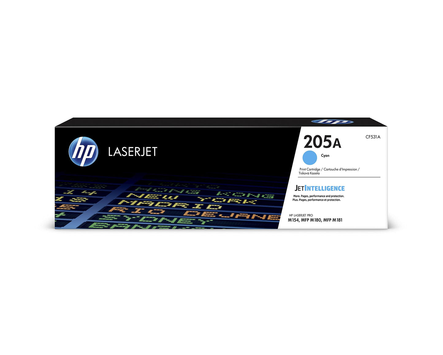 Cartouche Laser de Marque HP CF531A (HP205A) Cyan (900 pages)