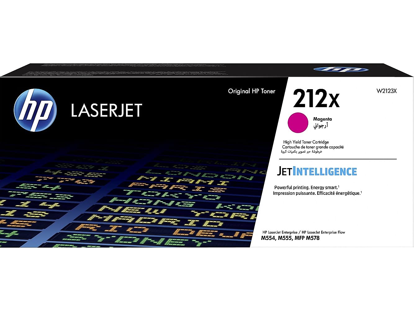 Cartouche Laser de Cartouche Laser de Marque HP W2123X Magenta Format XL (10000 Pages)