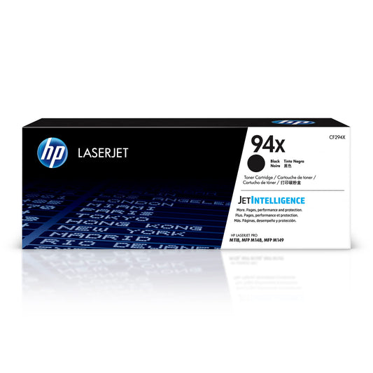 Cartouche Laser de Marque HP CF294X (HP94X) Noir (2 800 pages)