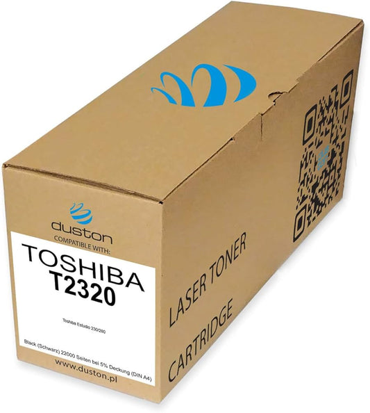 Cartouche Laser de Marque TOSHIBA T2320 Noir (1x675g) (22000pages)