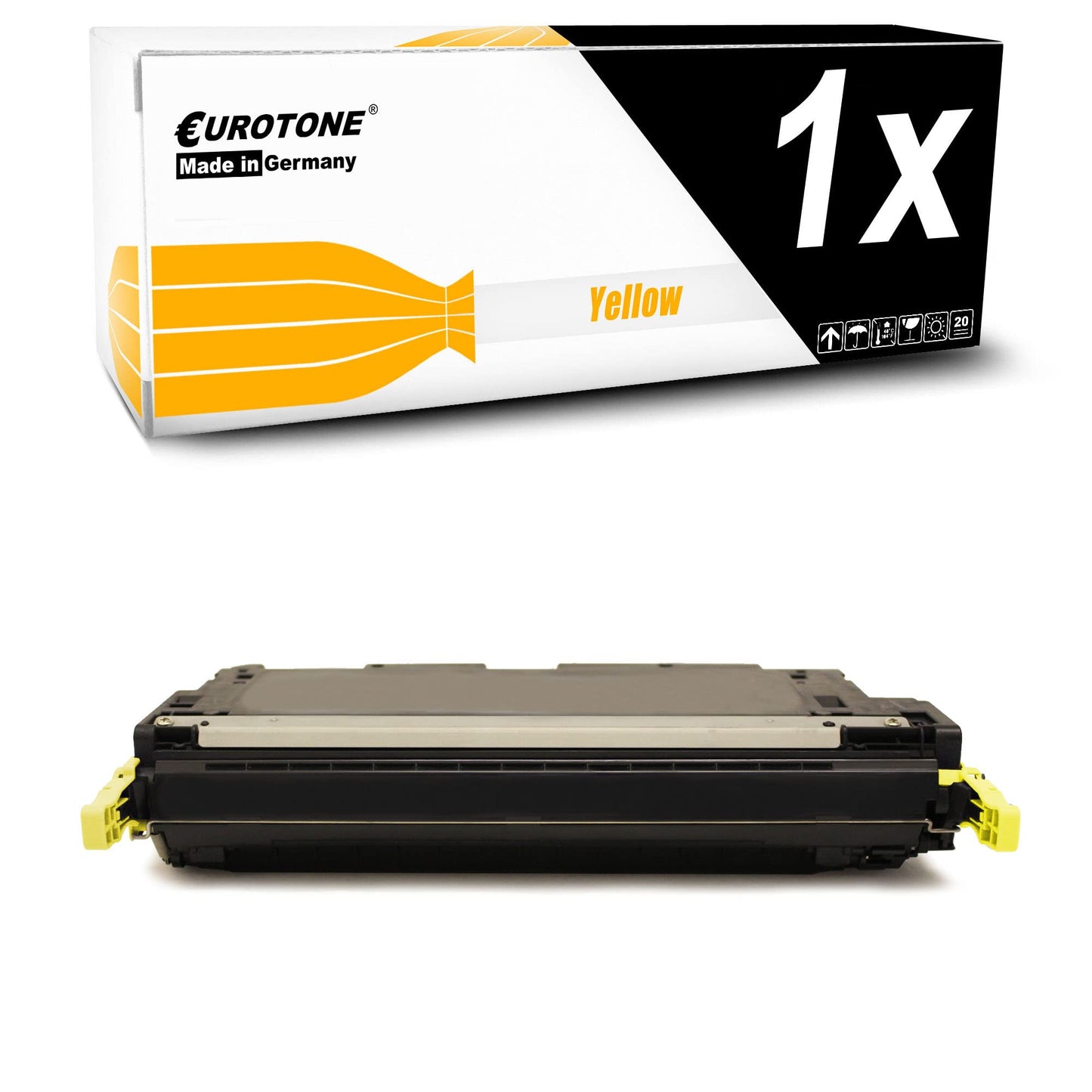 Cartouche Laser de Marque Canon EP-717Y Yellow (4000 pages)