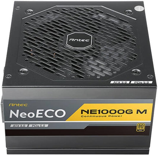 Alimentation ATX Antec NeoEco Gold M ATX 3.0 - 1000W (Noir)